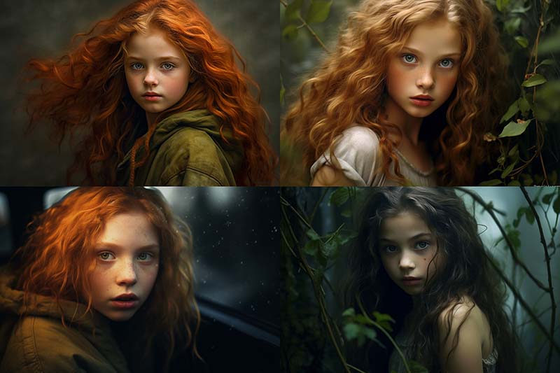A girl photo