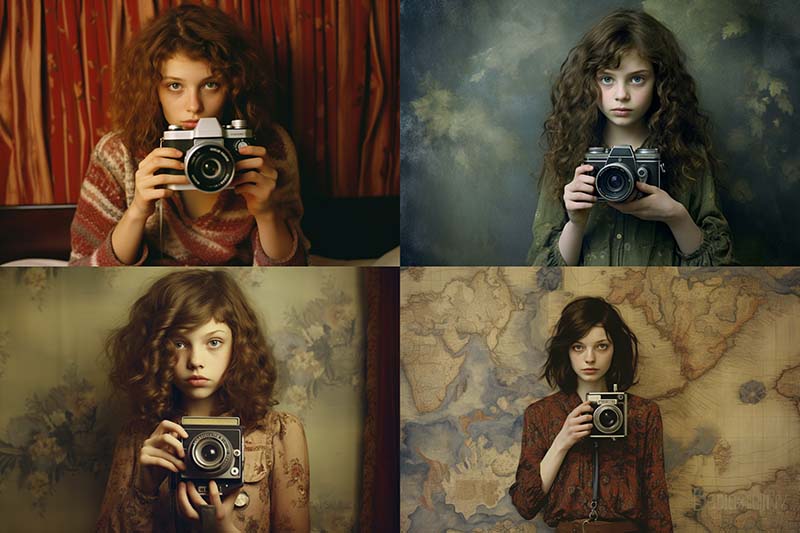 A girl snapshot