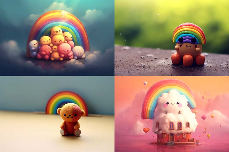 cute rainbow